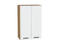Кухонный  Шкаф верхний с 2-мя дверцами Фрейм Дуб Вотан, White Silk, 920, 600, каркас ЛДСП  Дуб Вотан, фасад МДФ  White Silk,  920*600*324 sppr5VVTtoAR66901