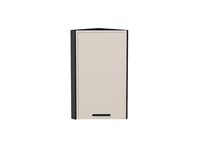 Кухонный  Шкаф верхний торцевой Фрейм Graphite, Cream Silk, 720, каркас ЛДСП  Graphite, фасад МДФ  Cream Silk,  716*300*310 sppr5VVTtoAR69849