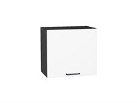 Кухонный  Шкаф верхний горизонтальный Флэт Graphite, White In 2S, 460, 500, каркас ЛДСП  Graphite, фасад ЛДСП  White In 2S,  460*500*318 sppr5VVTtoAR57160