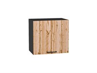 Кухонный  Шкаф верхний горизонтальный Флэт Graphite, Wotan Oak 2S, 460, 500, каркас ЛДСП  Graphite, фасад ЛДСП  Wotan Oak 2S,  460*500*318 sppr5VVTtoAR57181