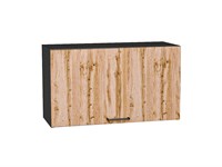 Кухонный  Шкаф верхний горизонтальный Флэт Graphite, Wotan Oak 2S, 460, 800, каркас ЛДСП  Graphite, фасад ЛДСП  Wotan Oak 2S,  460*800*318 sppr5VVTtoAR57183
