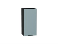 Кухонный  Шкаф верхний с 1-ой дверцей Флэт Graphite, Grey-green In 2S, 720, 350, каркас ЛДСП  Graphite, фасад ЛДСП  Grey-green In 2S,  716*350*318 sppr5VVTtoAR65163
