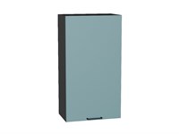 Кухонный  Шкаф верхний с 1-ой дверцей Флэт Graphite, Grey-green In 2S, 920, 500, каркас ЛДСП  Graphite, фасад ЛДСП  Grey-green In 2S,  920*500*318 sppr5VVTtoAR56914