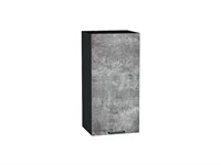 Кухонный  Шкаф верхний с 1-ой дверцей Флэт Graphite, Temple Stone 2S, 720, 350, каркас ЛДСП  Graphite, фасад ЛДСП  Temple Stone 2S,  716*350*318 sppr5VVTtoAR65175