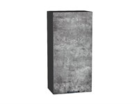 Кухонный  Шкаф верхний с 1-ой дверцей Флэт Graphite, Temple Stone 2S, 920, 450, каркас ЛДСП  Graphite, фасад ЛДСП  Temple Stone 2S,  920*450*318 sppr5VVTtoAR52633
