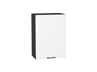 Кухонный  Шкаф верхний с 1-ой дверцей Флэт Graphite, White In 2S, 720, 500, каркас ЛДСП  Graphite, фасад ЛДСП  White In 2S,  716*500*318 sppr5VVTtoAR55653