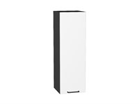 Кухонный  Шкаф верхний с 1-ой дверцей Флэт Graphite, White In 2S, 920, 300, каркас ЛДСП  Graphite, фасад ЛДСП  White In 2S,  920*300*318 sppr5VVTtoAR55655