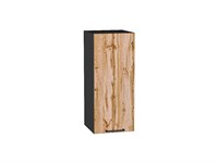 Кухонный  Шкаф верхний с 1-ой дверцей Флэт Graphite, Wotan Oak 2S, 720, 300, каркас ЛДСП  Graphite, фасад ЛДСП  Wotan Oak 2S,  716*300*318 sppr5VVTtoAR52606