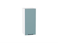 Кухонный  Шкаф верхний с 1-ой дверцей Флэт Белый, Grey-green In 2S, 720, 300, каркас ЛДСП  Белый, фасад ЛДСП  Grey-green In 2S,  716*300*318 sppr5VVTtoAR56895