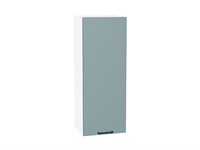 Кухонный  Шкаф верхний с 1-ой дверцей Флэт Белый, Grey-green In 2S, 920, 350, каркас ЛДСП  Белый, фасад ЛДСП  Grey-green In 2S,  920*350*318 sppr5VVTtoAR65160