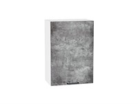 Кухонный  Шкаф верхний с 1-ой дверцей Флэт Белый, Temple Stone 2S, 720, 500, каркас ЛДСП  Белый, фасад ЛДСП  Temple Stone 2S,  716*500*318 sppr5VVTtoAR52619