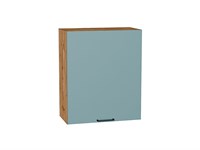 Кухонный  Шкаф верхний с 1-ой дверцей Флэт Дуб Вотан, Grey-green In 2S, 720, 600, каркас ЛДСП  Дуб Вотан, фасад ЛДСП  Grey-green In 2S,  716*600*318 sppr5VVTtoAR62434