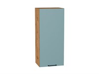 Кухонный  Шкаф верхний с 1-ой дверцей Флэт Дуб Вотан, Grey-green In 2S, 920, 400, каркас ЛДСП  Дуб Вотан, фасад ЛДСП  Grey-green In 2S,  920*400*318 sppr5VVTtoAR62436