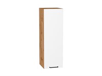 Кухонный  Шкаф верхний с 1-ой дверцей Флэт Дуб Вотан, White In 2S, 920, 300, каркас ЛДСП  Дуб Вотан, фасад ЛДСП  White In 2S,  920*300*318 sppr5VVTtoAR62417