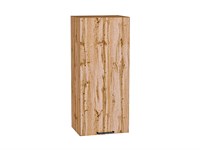 Кухонный  Шкаф верхний с 1-ой дверцей Флэт Дуб Вотан, Wotan Oak 2S, 920, 400, каркас ЛДСП  Дуб Вотан, фасад ЛДСП  Wotan Oak 2S,  920*400*318 sppr5VVTtoAR62445