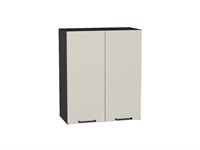 Кухонный  Шкаф верхний с 2-мя дверцами Флэт Graphite, Cashmere In 2S, 720, 600, каркас ЛДСП  Graphite, фасад ЛДСП  Cashmere In 2S,  716*600*318 sppr5VVTtoAR55777