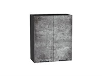 Кухонный  Шкаф верхний с 2-мя дверцами Флэт Graphite, Temple Stone 2S, 720, 600, каркас ЛДСП  Graphite, фасад ЛДСП  Temple Stone 2S,  716*600*318 sppr5VVTtoAR52648