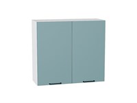 Кухонный  Шкаф верхний с 2-мя дверцами Флэт Белый, Grey-green In 2S, 720, 800, каркас ЛДСП  Белый, фасад ЛДСП  Grey-green In 2S,  716*800*318 sppr5VVTtoAR56917