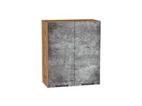 Кухонный  Шкаф верхний с 2-мя дверцами Флэт Дуб Вотан, Temple Stone 2S, 720, 600, каркас ЛДСП  Дуб Вотан, фасад ЛДСП  Temple Stone 2S,  716*600*318 sppr5VVTtoAR62467