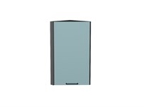 Кухонный  Шкаф верхний торцевой Флэт Graphite, Grey-green In 2S, 720, каркас ЛДСП  Graphite, фасад ЛДСП  Grey-green In 2S,  716*300*306 sppr5VVTtoAR56926