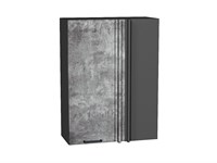 Кухонный  Шкаф верхний прямой угловой Флэт Graphite, Temple Stone 2S, 920, каркас ЛДСП  Graphite, фасад ЛДСП  Temple Stone 2S,  920*700*345 sppr5VVTtoAR60285