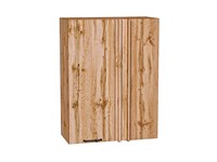 Кухонный  Шкаф верхний прямой угловой Флэт Дуб Вотан, Wotan Oak 2S, 920, каркас ЛДСП  Дуб Вотан, фасад ЛДСП  Wotan Oak 2S,  920*700*345 sppr5VVTtoAR62404