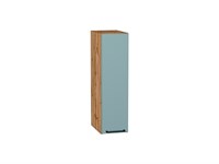Кухонный  Шкаф верхний бутылочница Флэт Дуб Вотан, Grey-green In 2S, 720, 200, каркас ЛДСП  Дуб Вотан, фасад ЛДСП  Grey-green In 2S,  716*200*318 sppr5VVTtoAR62188