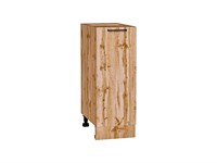 Кухонный  Шкаф нижний с 1-ой дверцей Флэт Дуб Вотан, Wotan Oak 2S, 300, каркас ЛДСП  Дуб Вотан, фасад ЛДСП  Wotan Oak 2S,  816*300*478 sppr5VVTtoAR62532