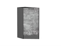 Кухонный  Шкаф нижний торцевой Флэт Graphite, Temple Stone 2S, каркас ЛДСП  Graphite, фасад ЛДСП  Temple Stone 2S,  816*296*552 sppr5VVTtoAR52751