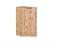 Кухонный  Шкаф нижний торцевой Флэт Дуб Вотан, Wotan Oak 2S, каркас ЛДСП  Дуб Вотан, фасад ЛДСП  Wotan Oak 2S,  816*296*552 sppr5VVTtoAR62602