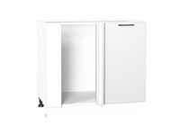 Кухонный  Шкаф нижний угловой Флэт Белый, White In 2S, каркас ЛДСП  Белый, фасад ЛДСП  White In 2S,  816*890*478 sppr5VVTtoAR55718