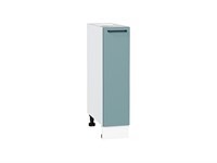 Кухонный  Шкаф нижний бутылочница Флэт Белый, Grey-green In 2S, 200, каркас ЛДСП  Белый, фасад ЛДСП  Grey-green In 2S,  816*200*478 sppr5VVTtoAR56894