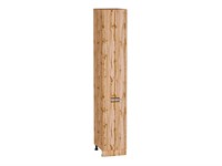 Кухонный  Шкаф пенал с 2-мя дверцами Флэт Дуб Вотан, Wotan Oak 2S, 2340, 400, каркас ЛДСП  Дуб Вотан, фасад ЛДСП  Wotan Oak 2S,  2336*400*574 sppr5VVTtoAR62643
