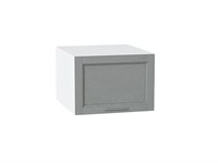 Кухонный  Шкаф верхний горизонтальный глубокий Сканди Белый, Grey Softwood, 500, каркас ЛДСП  Белый, фасад МДФ  Grey Softwood,  358*500*576 sppr5VVTtoAR45318