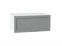 Кухонный  Шкаф верхний горизонтальный глубокий Сканди Белый, Grey Softwood, 800, каркас ЛДСП  Белый, фасад МДФ  Grey Softwood,  358*800*576 sppr5VVTtoAR45340