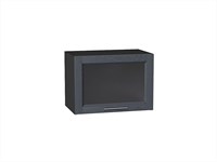 Кухонный  Шкаф верхний горизонтальный остекленный Сканди Graphite, Graphite Softwood, 500, каркас ЛДСП  Graphite, фасад МДФ/Стекло  Graphite Softwood,  358*500*320 sppr5VVTtoAR41268