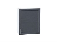 Кухонный  Шкаф верхний с 1-ой дверцей Сканди Белый, Graphite Softwood, 720, 600, каркас ЛДСП  Белый, фасад МДФ  Graphite Softwood,  716*600*320 sppr5VVTtoAR41358