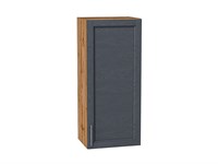Кухонный  Шкаф верхний с 1-ой дверцей Сканди Дуб Вотан, Graphite Softwood, 920, 400, каркас ЛДСП  Дуб Вотан, фасад МДФ  Graphite Softwood,  920*400*320 sppr5VVTtoAR62910