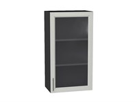 Кухонный  Шкаф верхний с 1-ой остекленной дверцей Сканди Graphite, Cappuccino Softwood, 920, 500, каркас ЛДСП  Graphite, фасад МДФ/Стекло  Cappuccino Softwood,  920*500*320 sppr5VVTtoAR41493
