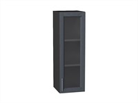 Кухонный  Шкаф верхний с 1-ой остекленной дверцей Сканди Graphite, Graphite Softwood, 920, 300, каркас ЛДСП  Graphite, фасад МДФ/Стекло  Graphite Softwood,  920*300*320 sppr5VVTtoAR41473
