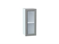Кухонный  Шкаф верхний с 1-ой остекленной дверцей Сканди Белый, Grey Softwood, 720, 300, каркас ЛДСП  Белый, фасад МДФ/Стекло  Grey Softwood,  716*300*320 sppr5VVTtoAR41441