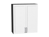 Кухонный  Шкаф верхний с 2-мя дверцами Сканди Graphite, White Silkwood, 920, 800, каркас ЛДСП  Graphite, фасад МДФ  White Silkwood,  920*800*320 sppr5VVTtoAR70215