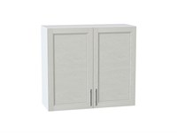 Кухонный  Шкаф верхний с 2-мя дверцами Сканди Белый, Cappuccino Softwood, 720, 800, каркас ЛДСП  Белый, фасад МДФ  Cappuccino Softwood,  716*800*318 sppr5VVTtoAR41596
