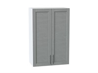Кухонный  Шкаф верхний с 2-мя дверцами Сканди Белый, Grey Softwood, 920, 600, каркас ЛДСП  Белый, фасад МДФ  Grey Softwood,  920*600*320 sppr5VVTtoAR41611