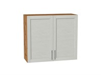 Кухонный  Шкаф верхний с 2-мя дверцами Сканди Дуб Вотан, Cappuccino Softwood, 720, 800, каркас ЛДСП  Дуб Вотан, фасад МДФ  Cappuccino Softwood,  716*800*318 sppr5VVTtoAR62945