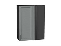 Кухонный  Шкаф верхний прямой угловой Сканди Graphite, Grey Softwood, 920, каркас ЛДСП  Graphite, фасад МДФ  Grey Softwood,  920*700*345 sppr5VVTtoAR60297