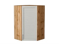 Кухонный  Шкаф верхний угловой Сканди Дуб Вотан, Cappuccino Softwood, 920, каркас ЛДСП  Дуб Вотан, фасад МДФ  Cappuccino Softwood,  920*600*600 sppr5VVTtoAR62977
