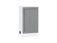 Кухонный  Шкаф нижний с 1-ой дверцей Сканди Белый, Grey Softwood, 450, каркас ЛДСП  Белый, фасад МДФ  Grey Softwood,  816*450*480 sppr5VVTtoAR41827