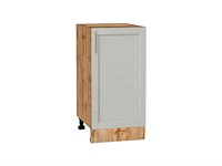 Кухонный  Шкаф нижний с 1-ой дверцей Сканди Дуб Вотан, Cappuccino Softwood, 400, каркас ЛДСП  Дуб Вотан, фасад МДФ  Cappuccino Softwood,  816*400*480 sppr5VVTtoAR63014