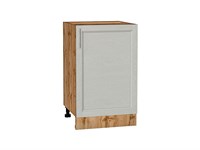 Кухонный  Шкаф нижний с 1-ой дверцей Сканди Дуб Вотан, Cappuccino Softwood, 500, каркас ЛДСП  Дуб Вотан, фасад МДФ  Cappuccino Softwood,  816*500*480 sppr5VVTtoAR63016